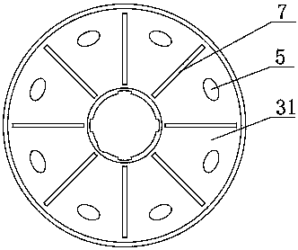 Anti-blockage disk system