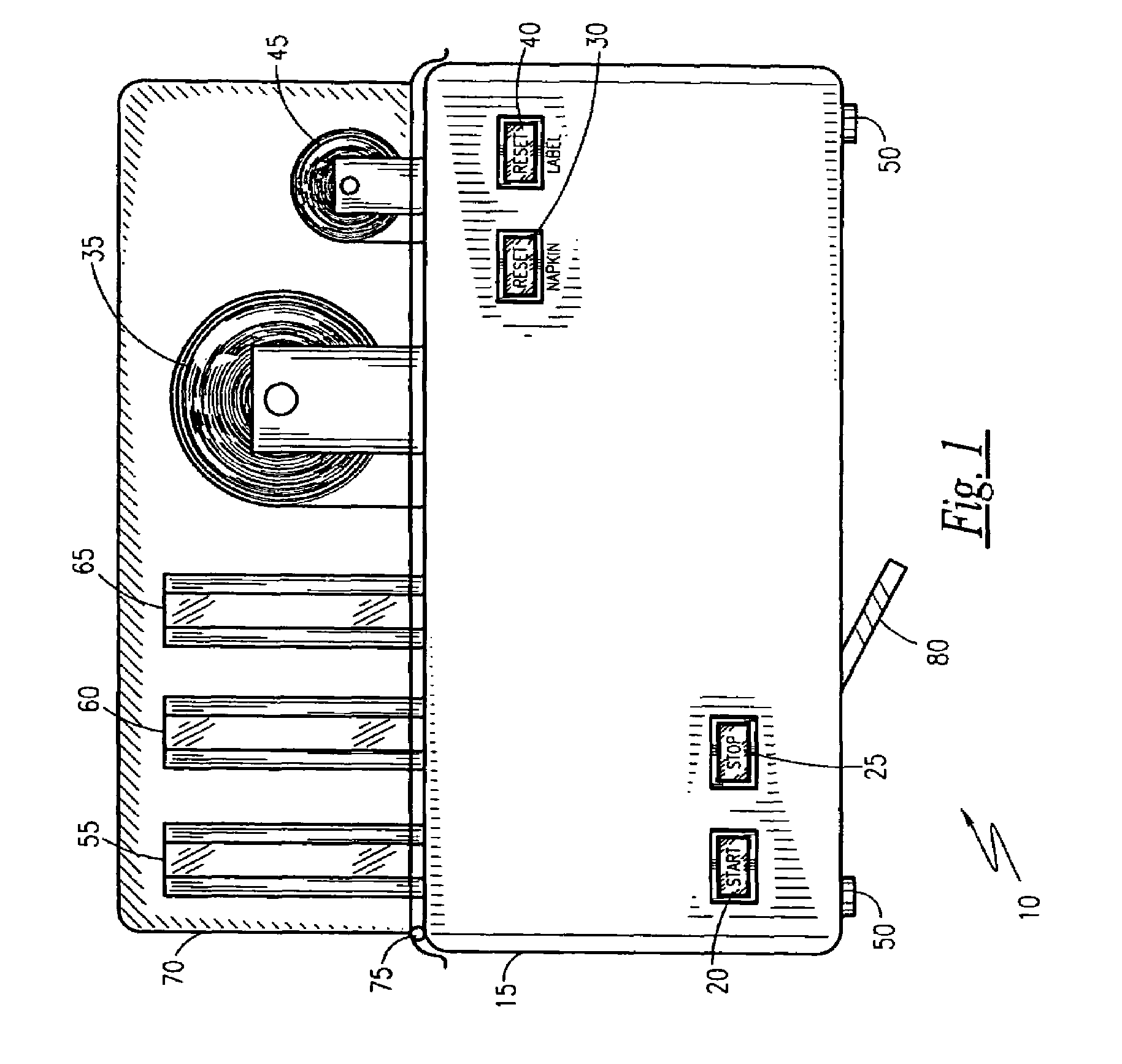 Silverware and napkin rolling apparatus