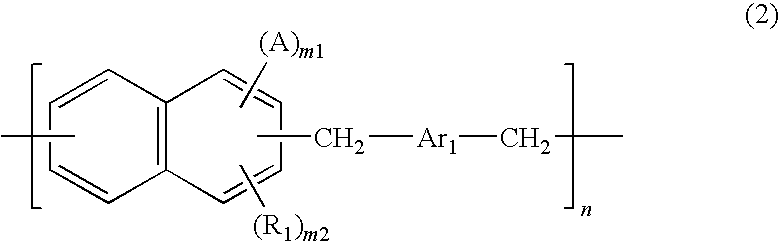 Coating-type underlayer coating forming composition for lithography containing naphthalene resin derivative