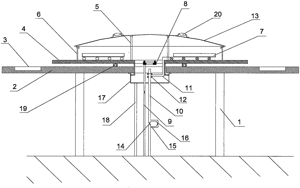 Three-dimensional steam dining table