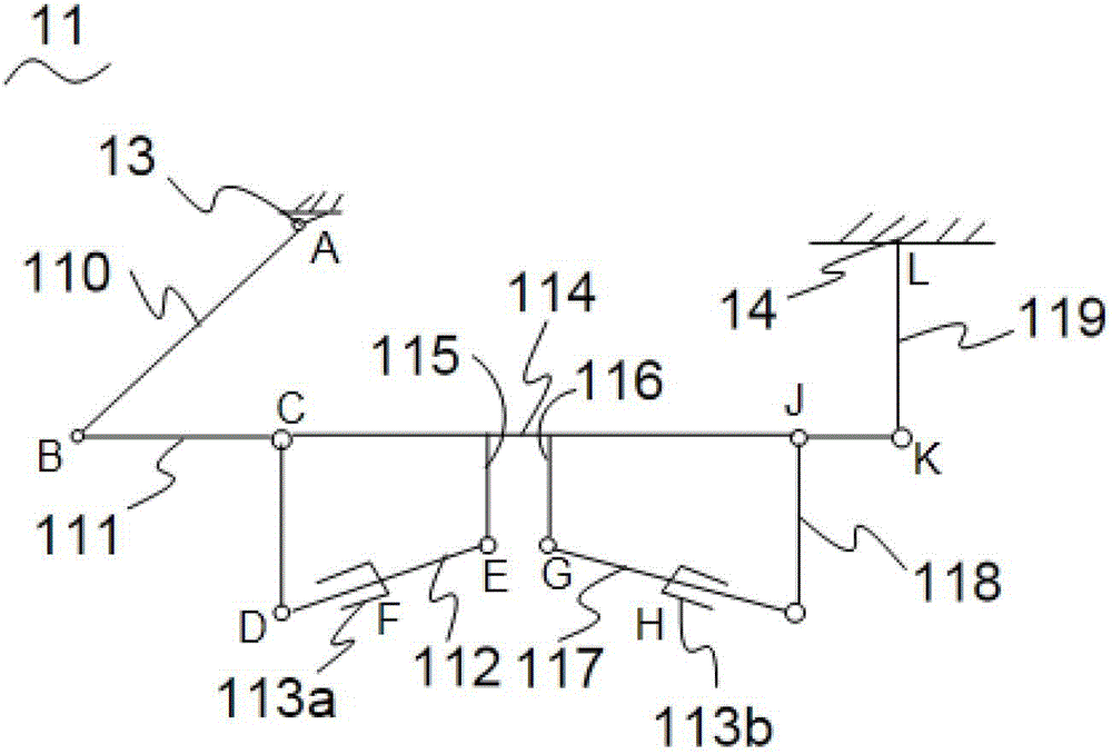 Wheelchair capable of crossing obstacles and assisting in standing and auxiliary standing method