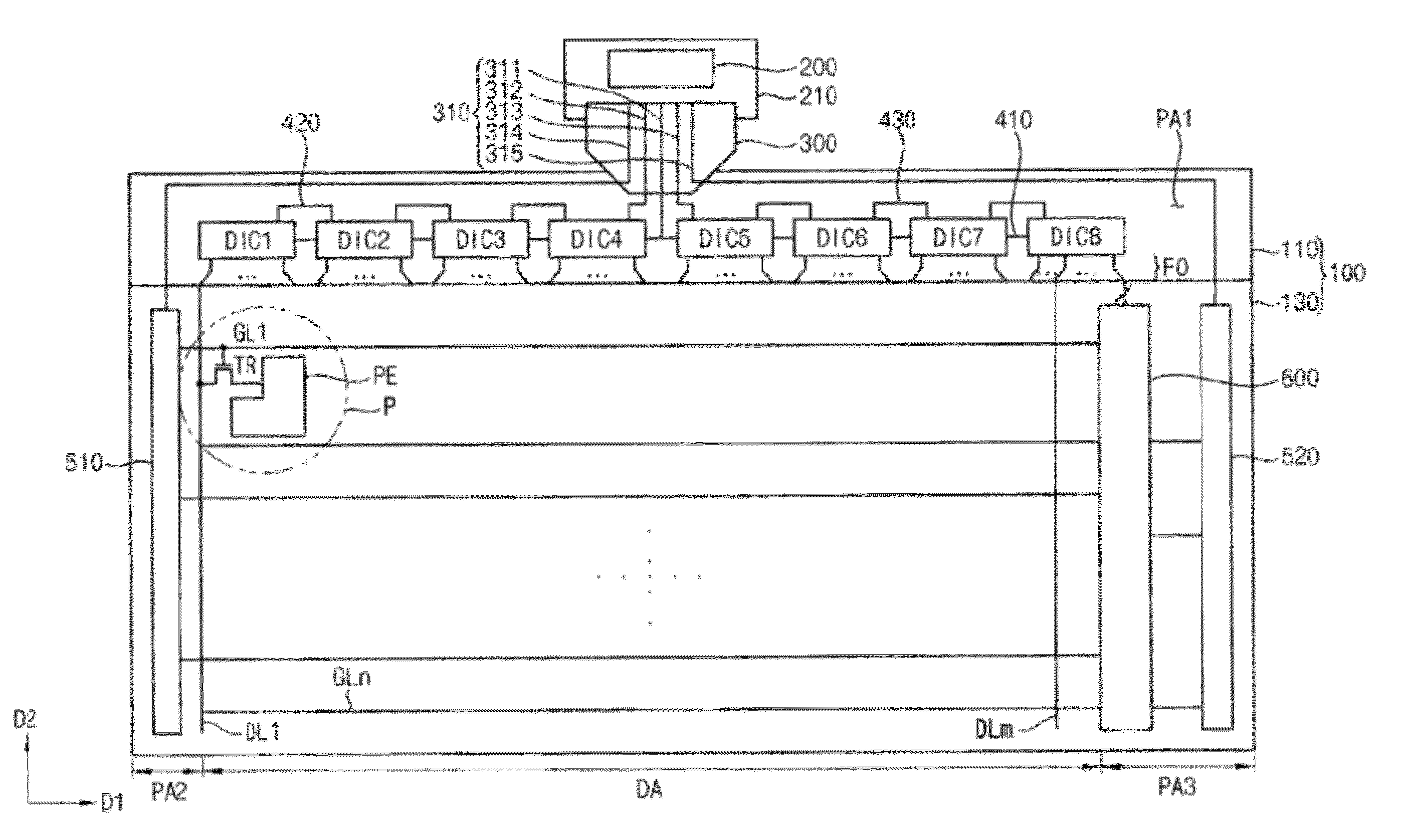 Display Panel and Display Apparatus Having the Same