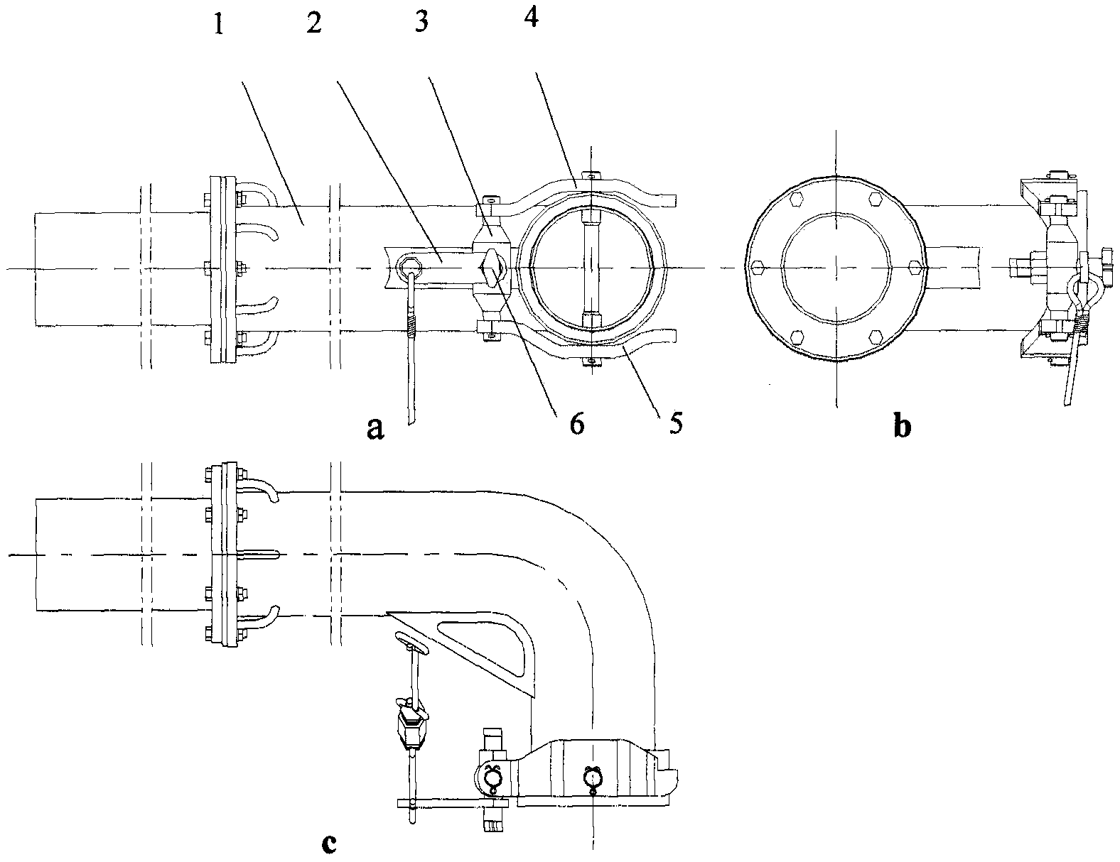 Tank armored vehicle submersible exhaust device