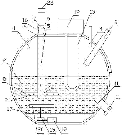 Solar de-foaming biogas digester