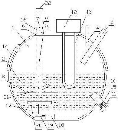 Solar de-foaming biogas digester