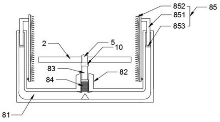 Raw material stirring device for 3D printing