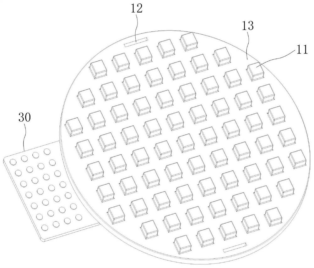 Frozen tissue sample support and use method thereof