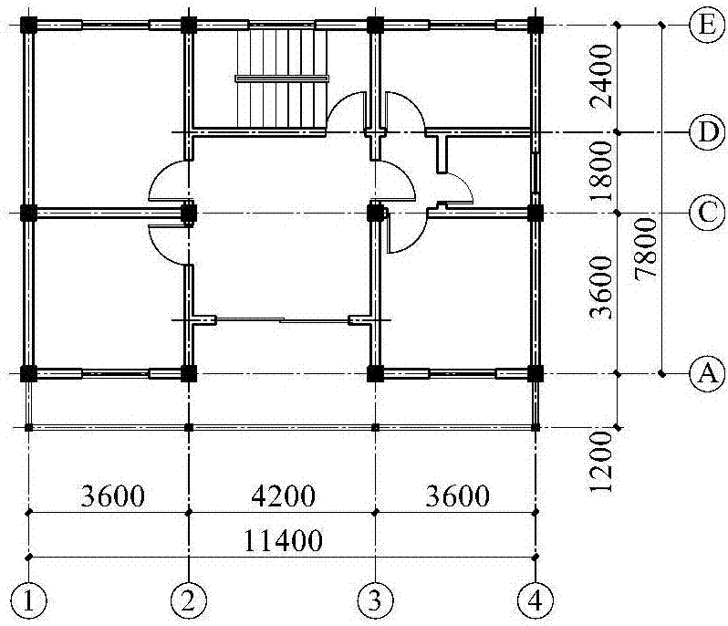 Wood-like building frame structure and manufacturing method thereof