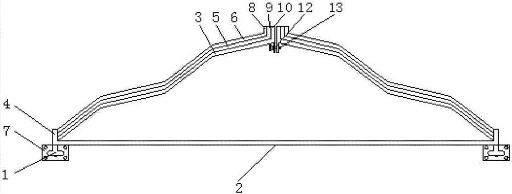 Numerical control machine tool protective cover easy to dismantle