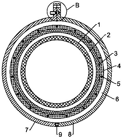 Positive-pressure air guiding tube having function of convenient suspension