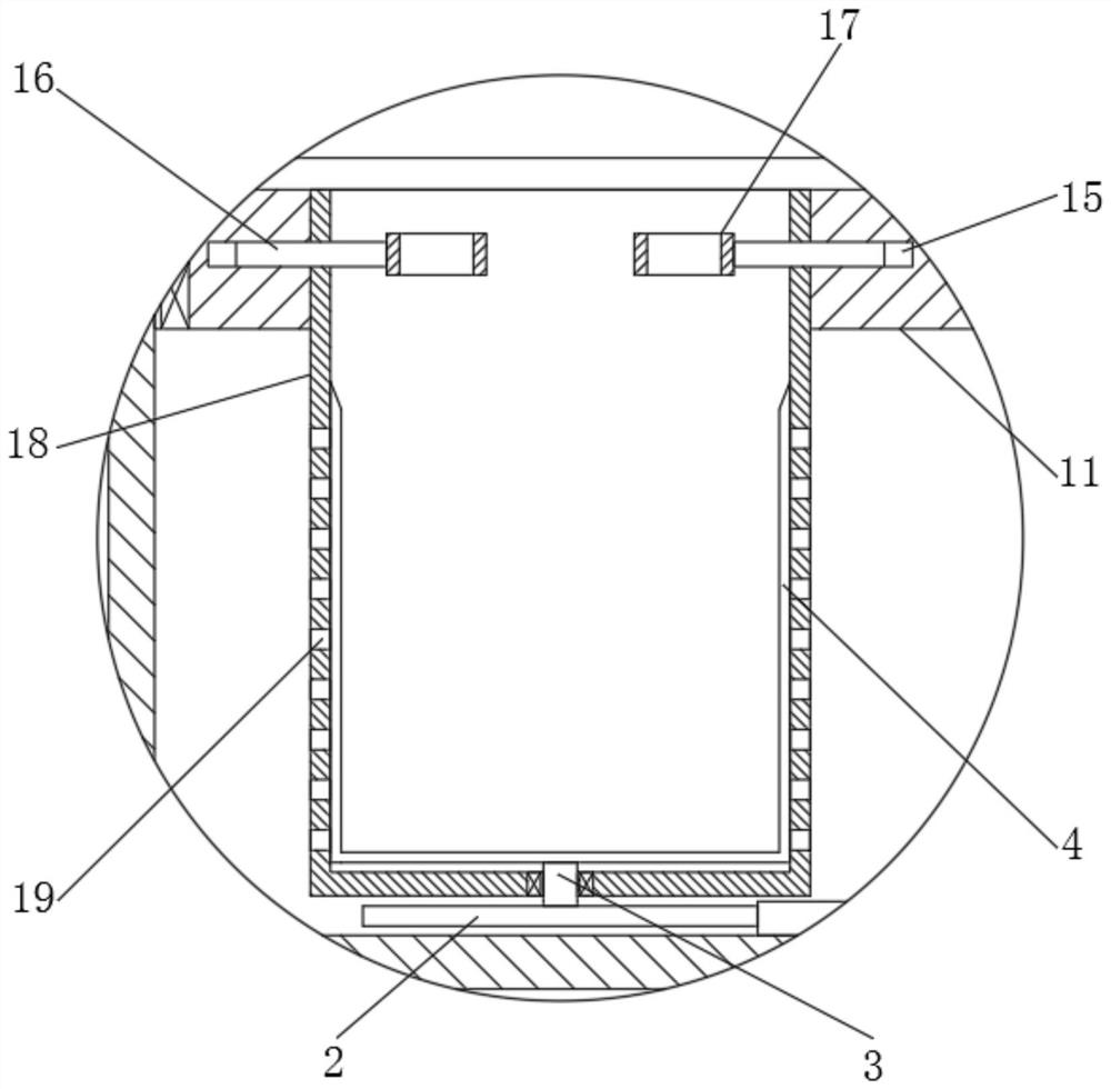 Indoor three-dimensional hydroponic plant sewage treatment device