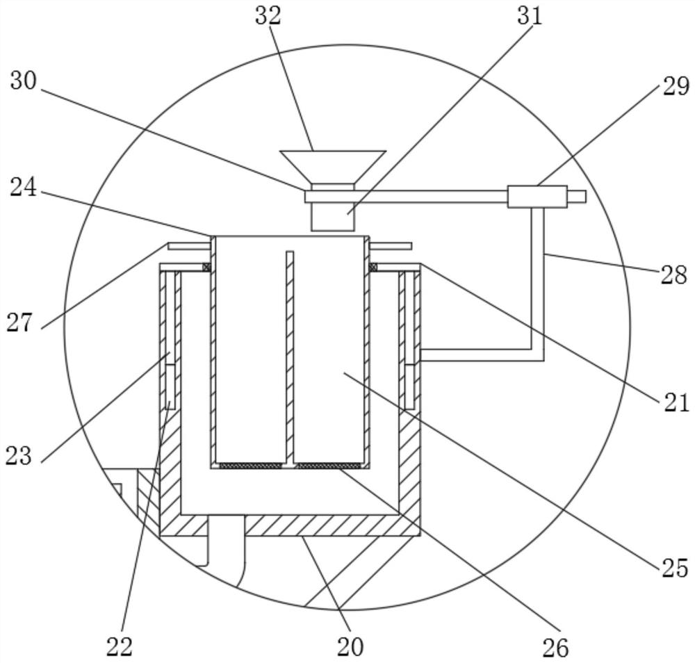 Indoor three-dimensional hydroponic plant sewage treatment device