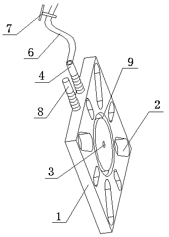 Transformer tap changer tool for taking oil sample