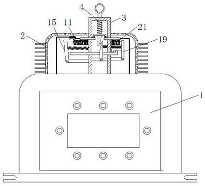 An overload protection device for distribution transformers of low-voltage distribution lines