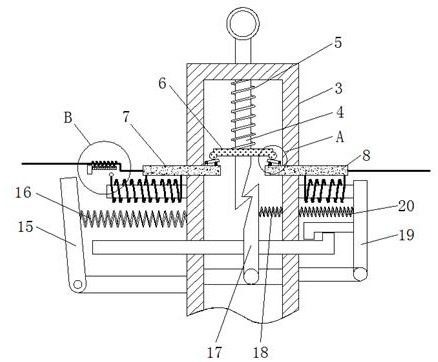 An overload protection device for distribution transformers of low-voltage distribution lines