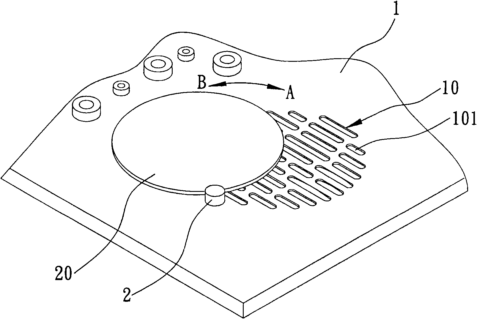 Adjustable ventilation structure