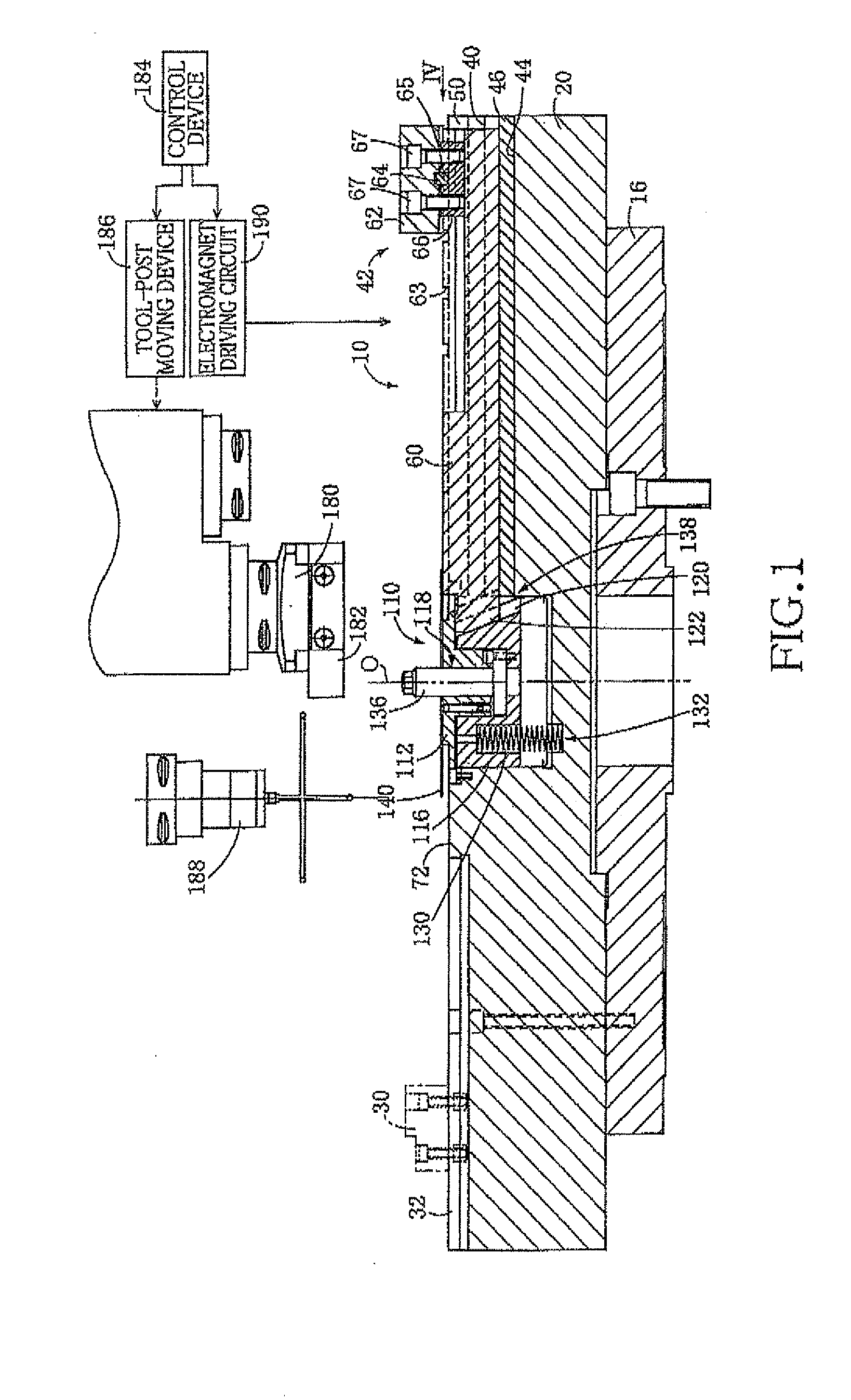 High precision chuck with centering function