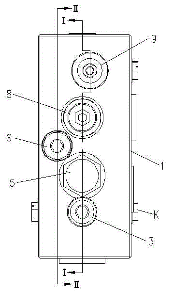 A compact type fully hydraulic walking pile-up valve