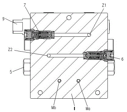 A compact type fully hydraulic walking pile-up valve