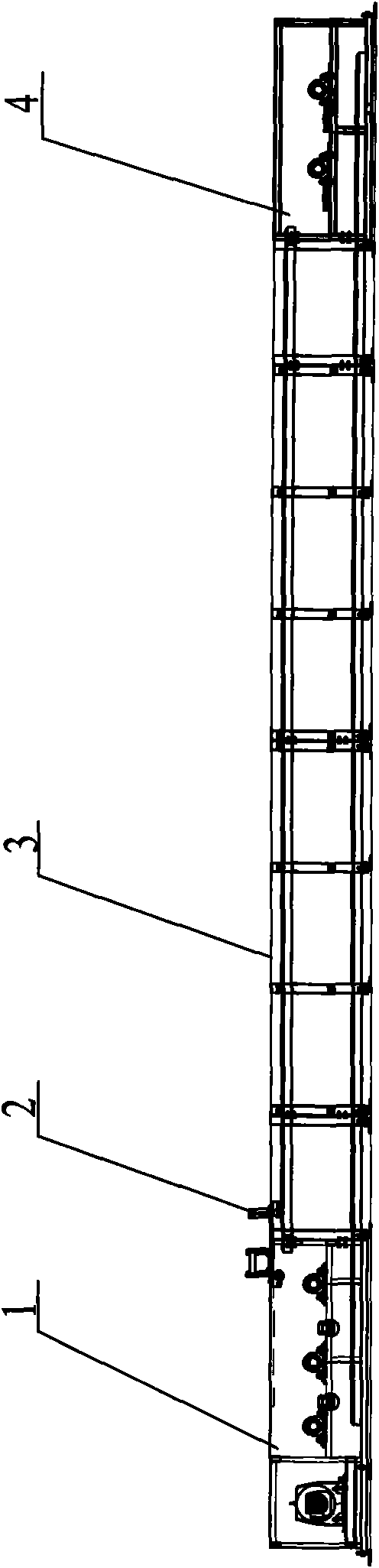 Split charging line for engine