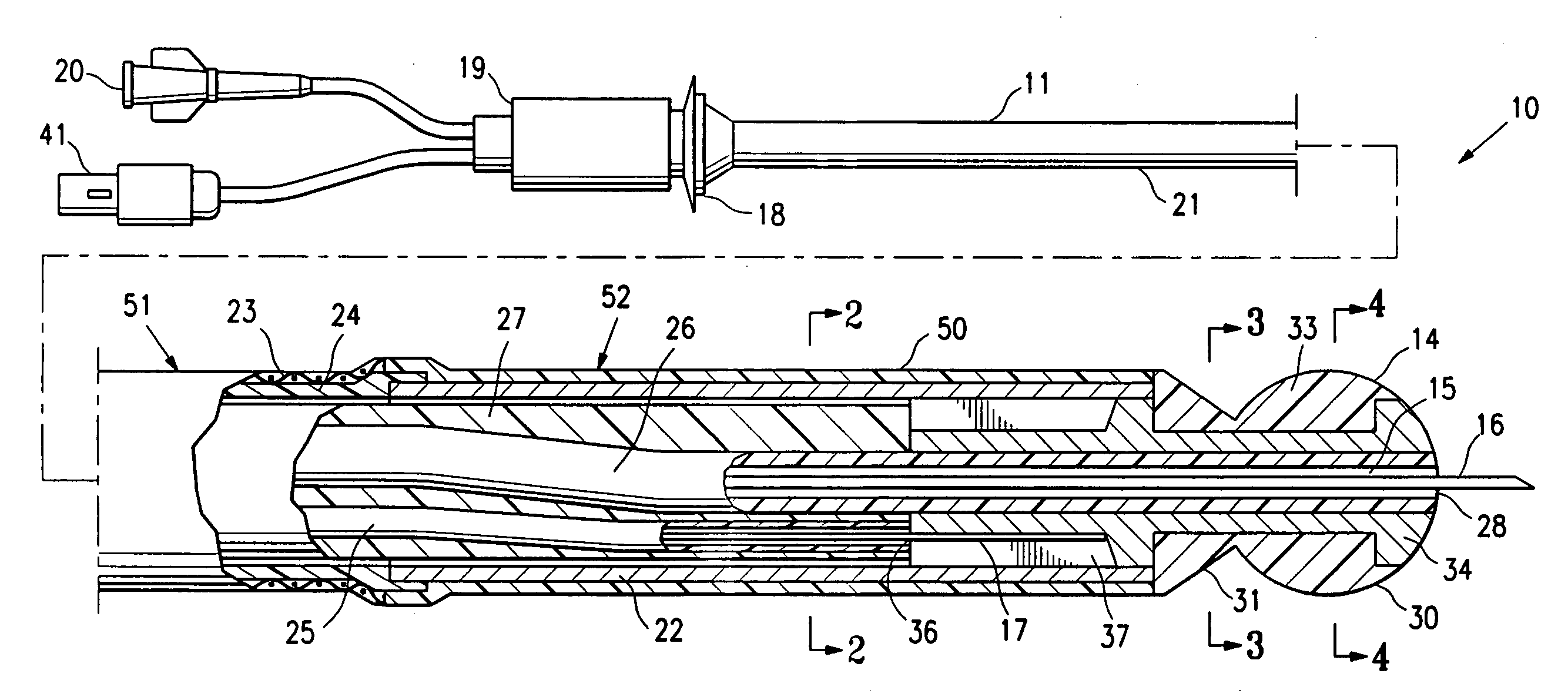 Echogenic needle catheter configured to produce an improved ultrasound image