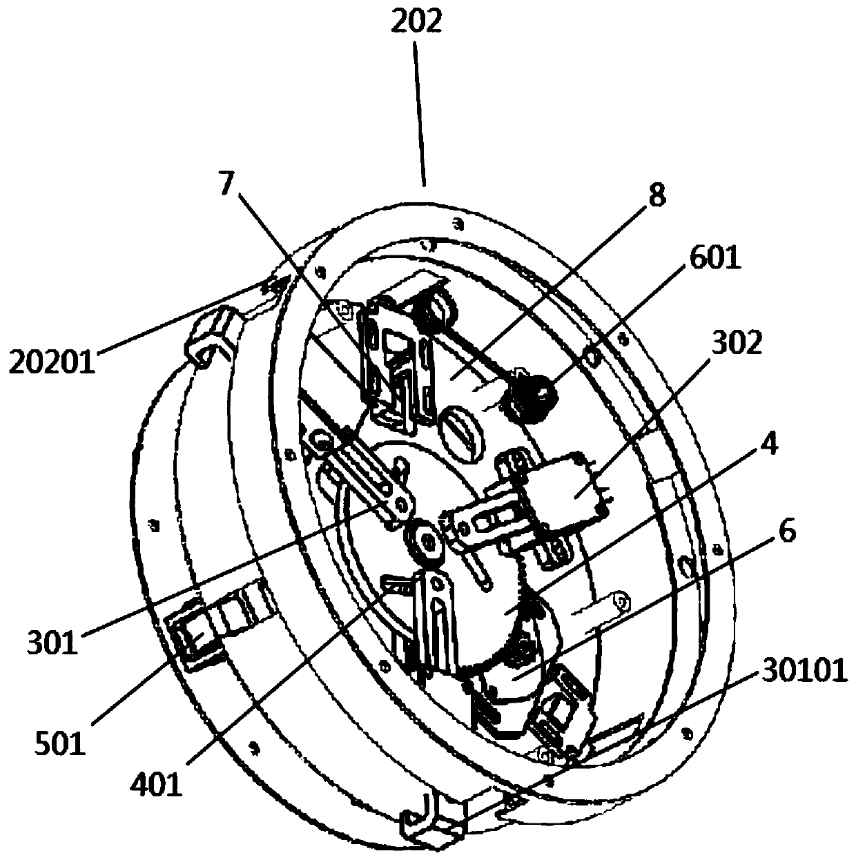 Full-automatic induction type sample collection barrel capable of storing sample information