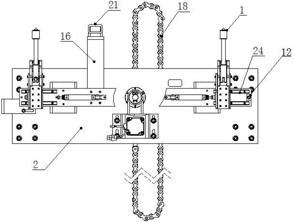 Bag opening device for intelligent bagging equipment