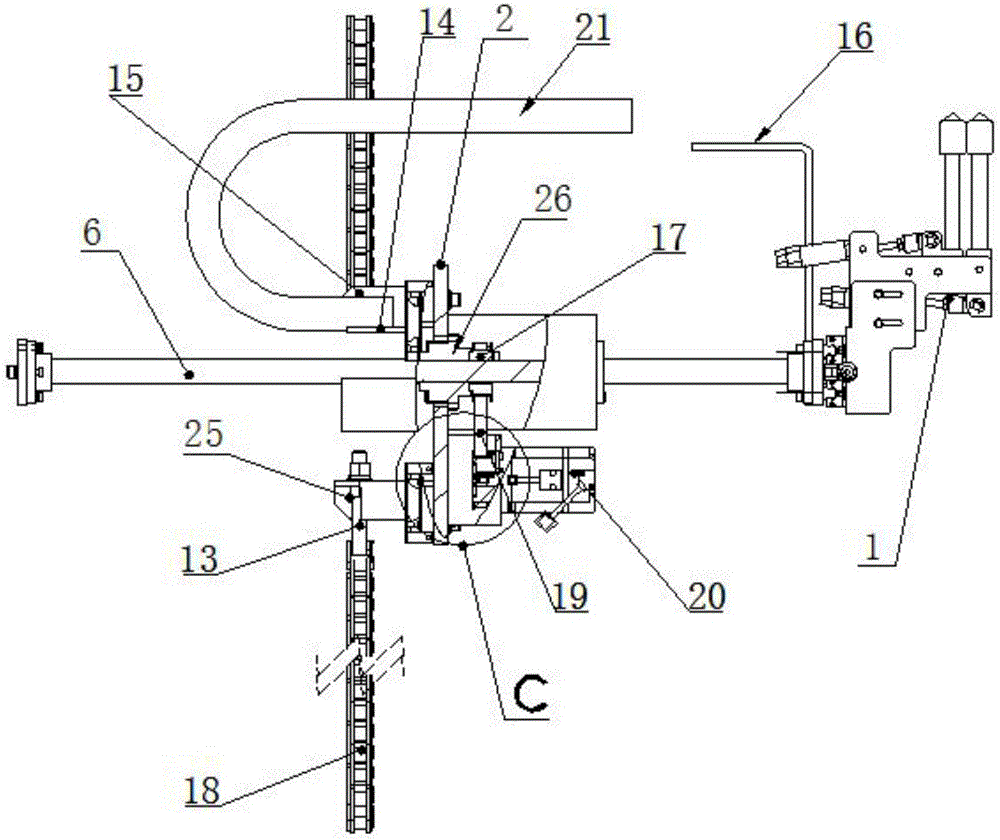 Bag opening device for intelligent bagging equipment