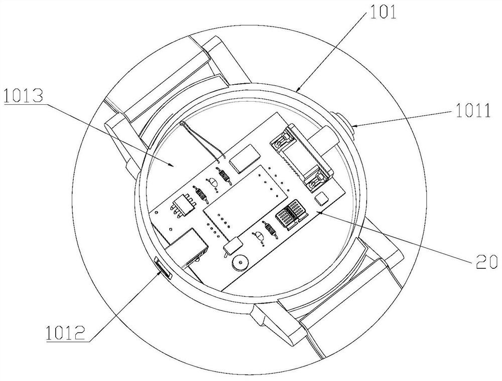 Health information collection device and intelligent monitoring system thereof