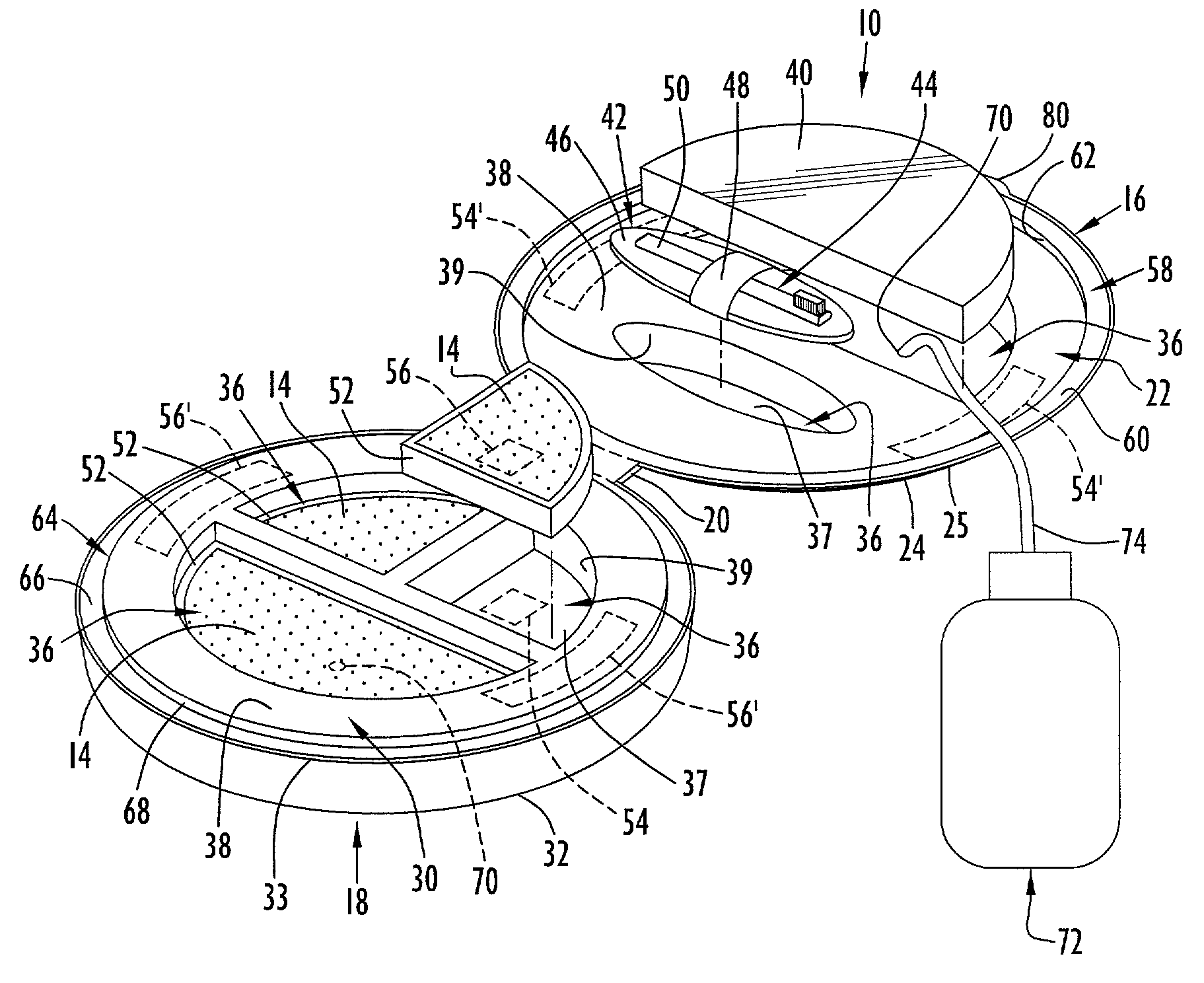 Protected containers