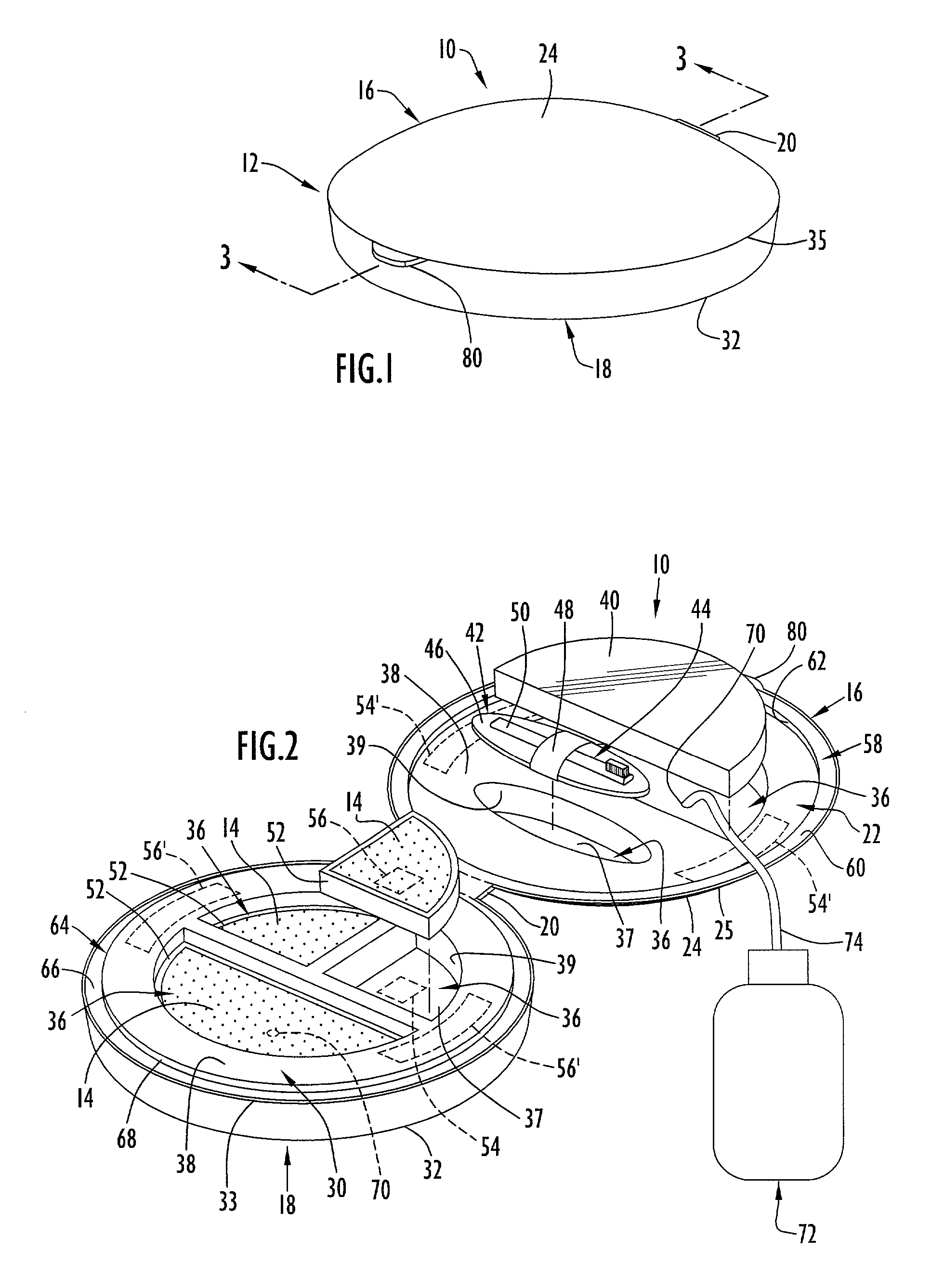 Protected containers