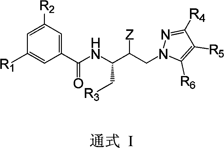 Hydroxyethyl pyrazole compound or aminoethyl pyrazole compound, preparation method and use thereof