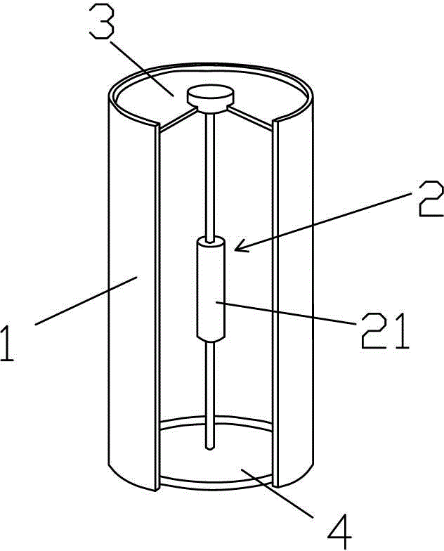 Primary battery replacement adapter cooperatively used with rechargeable battery and application method thereof