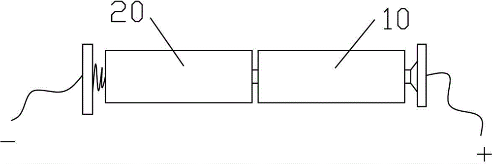 Primary battery replacement adapter cooperatively used with rechargeable battery and application method thereof