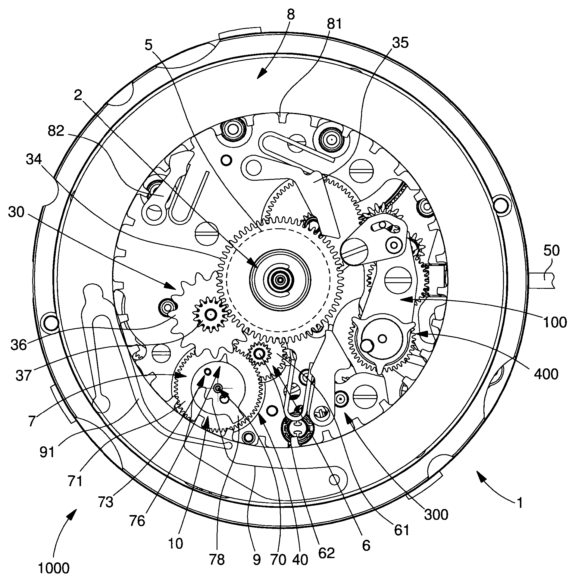 Mechanism for displaying and correcting the state of two different time measurable quantities