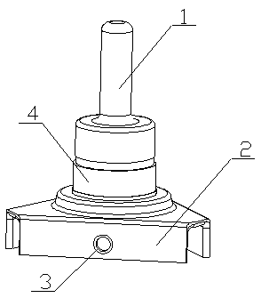 Modular intelligent logistics center transferring board disassembling and installing device and accessory thereof