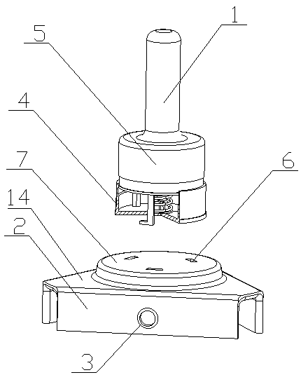 Modular intelligent logistics center transferring board disassembling and installing device and accessory thereof