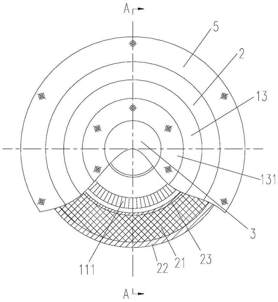 A self-returning electromagnetic clutch