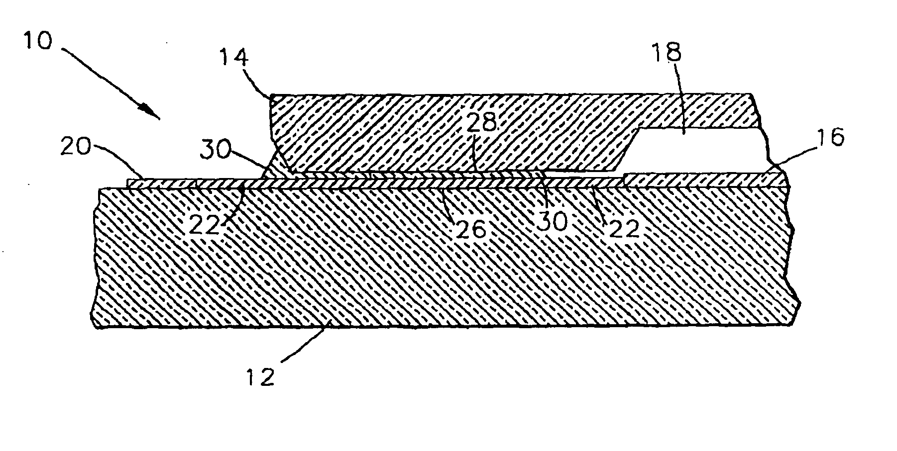 Glass frit bond and process therefor