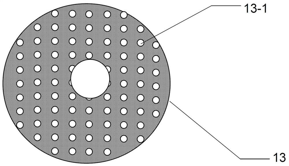 Polishing device for indium phosphide substrate