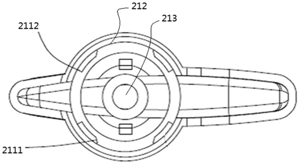 Steering mechanism with self-locking function, operation method thereof and anastomat