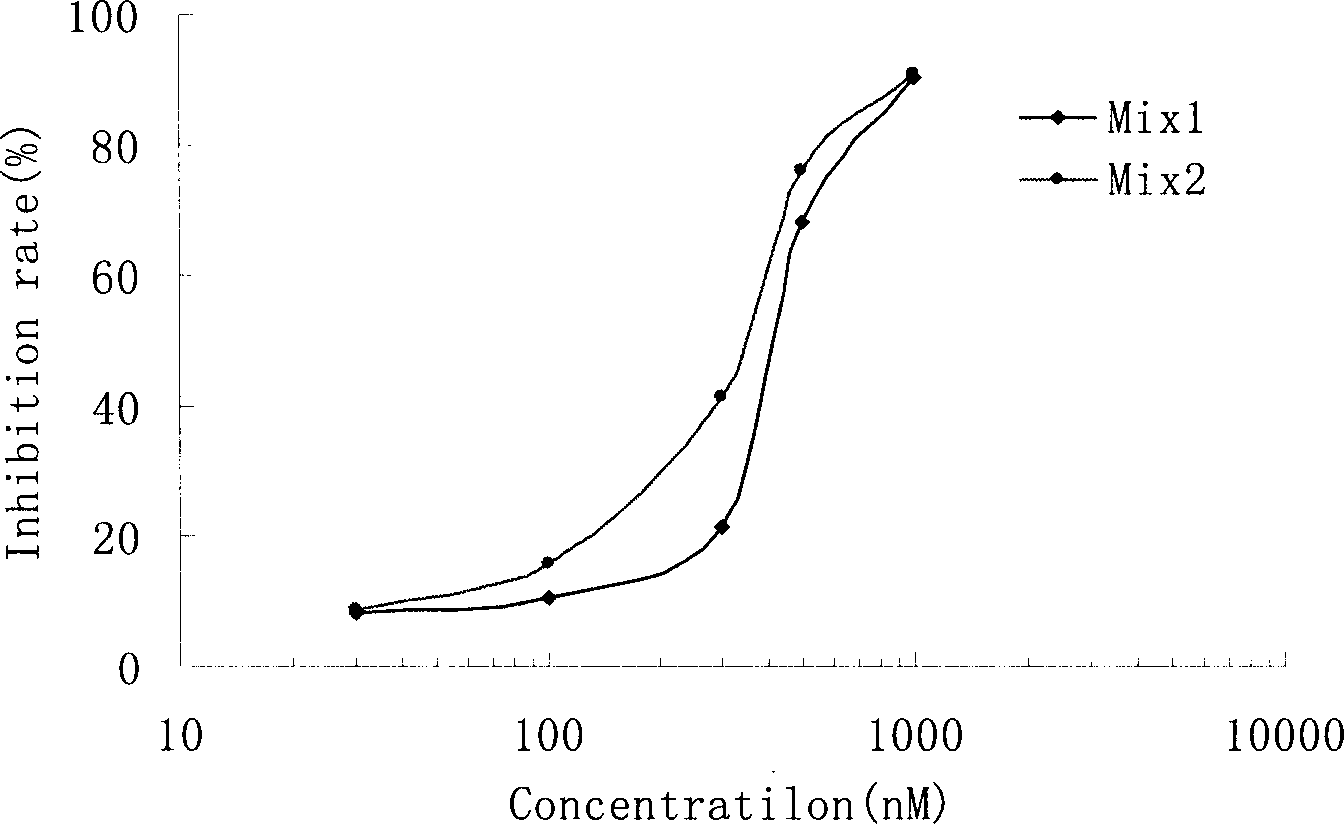 Short interference ribonucleic acid as novel anti-tumor gene therapeutic medicine