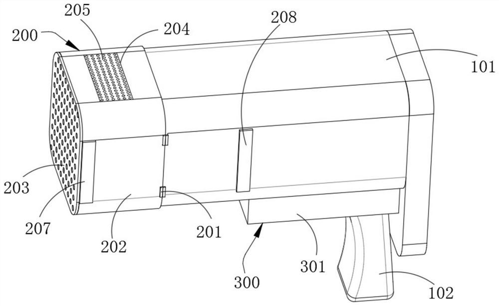 Infrared thermometer with safety protection device