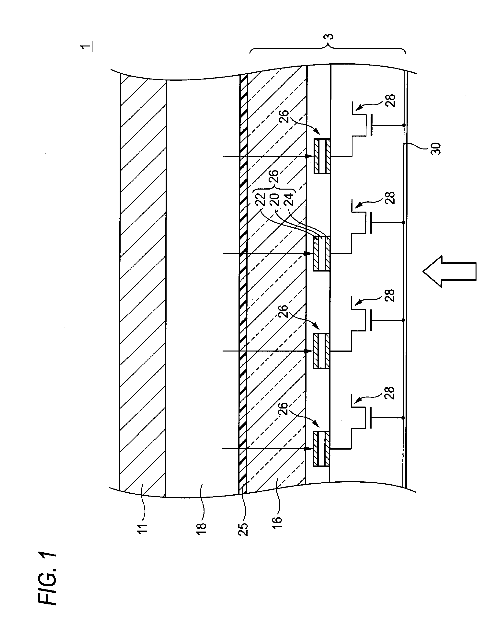 Radiological image detection apparatus