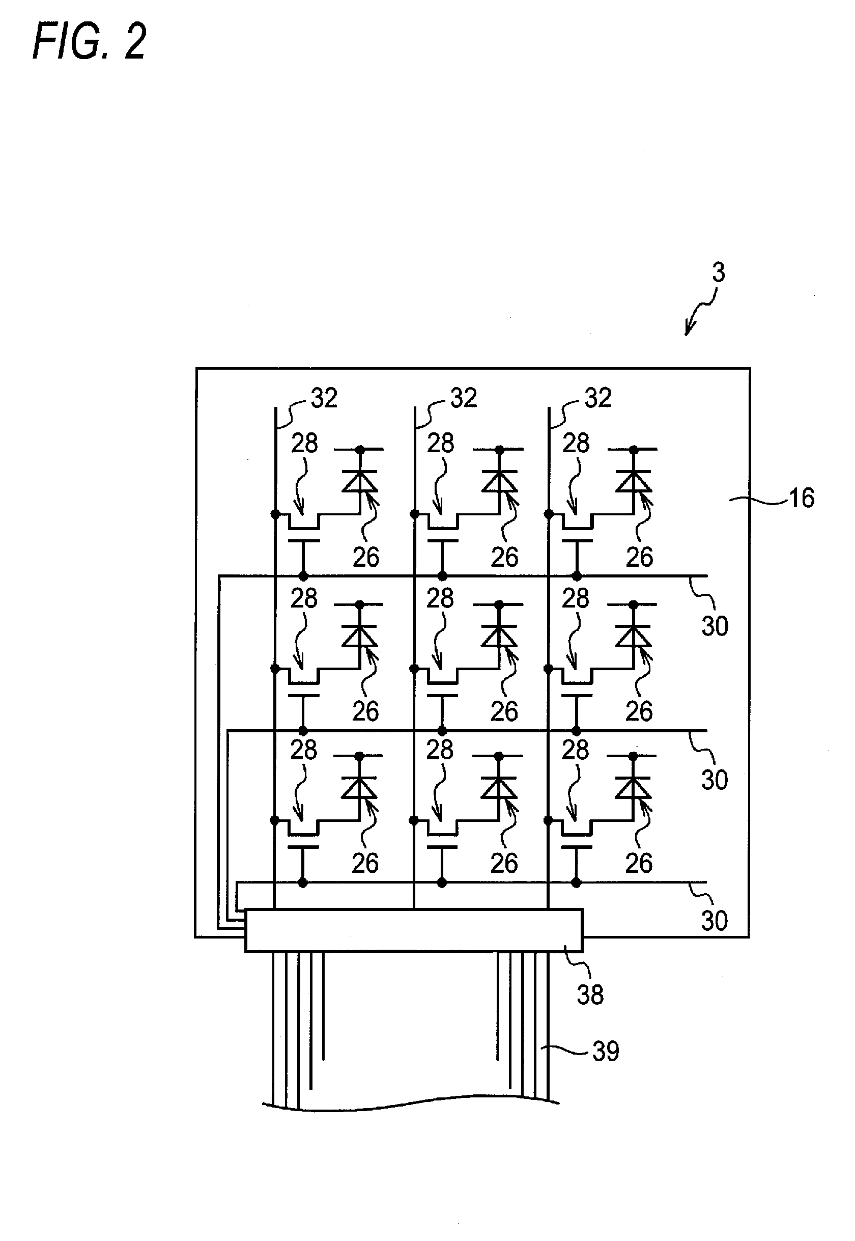 Radiological image detection apparatus