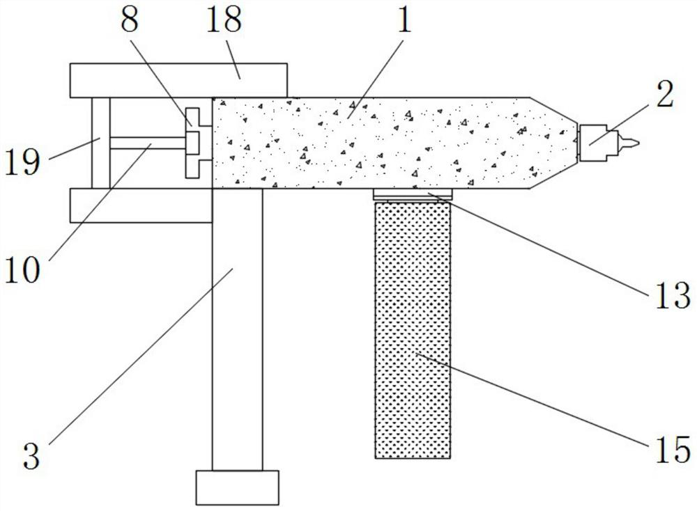 Convenient-to-handhold arm oiling and lubricating device for industrial robot