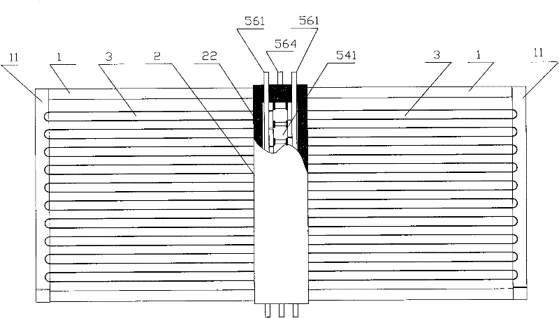 Two-wing plug-in solar thermoelectric power generation collector