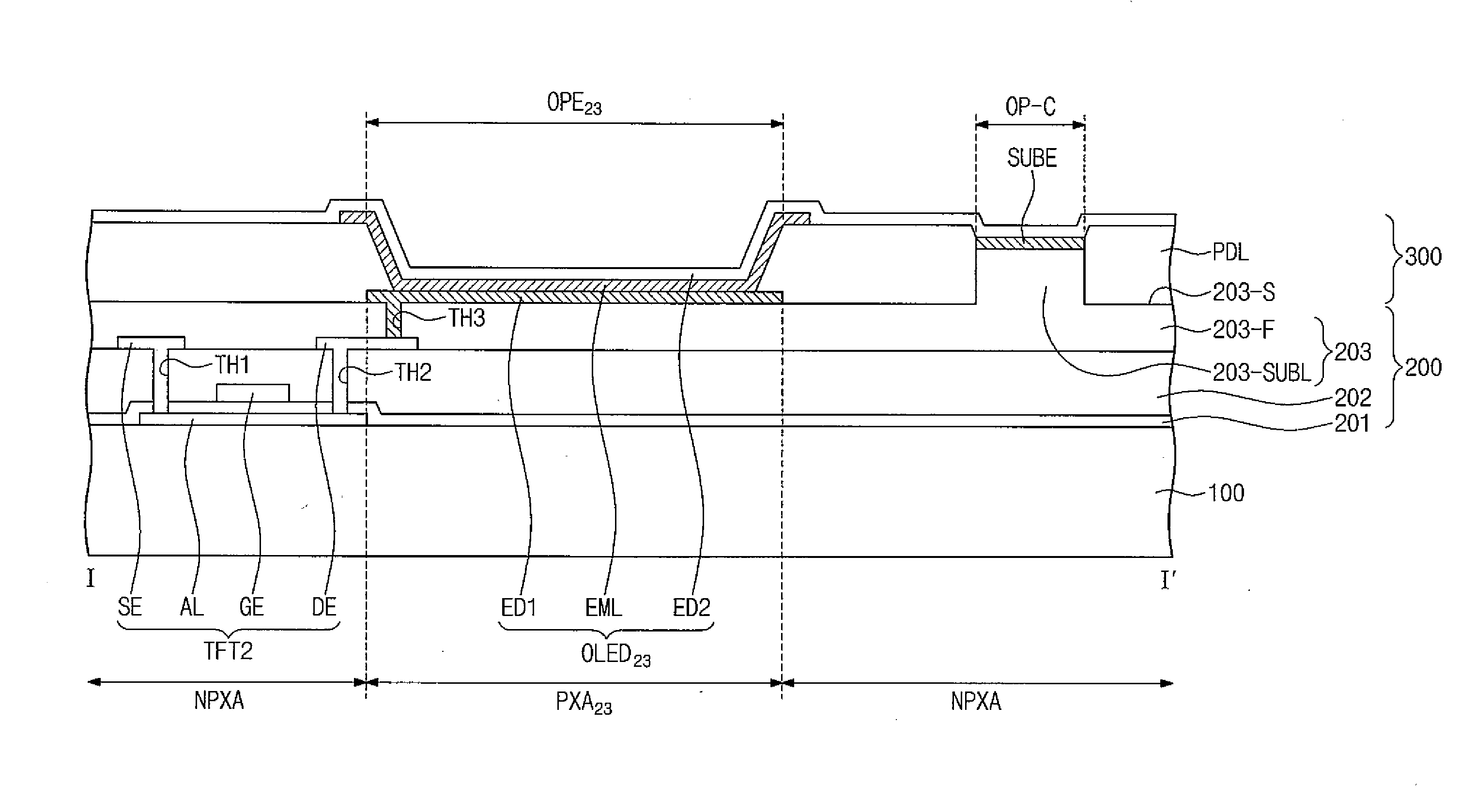 Organic light emitting display panel and method of manufacturing the same