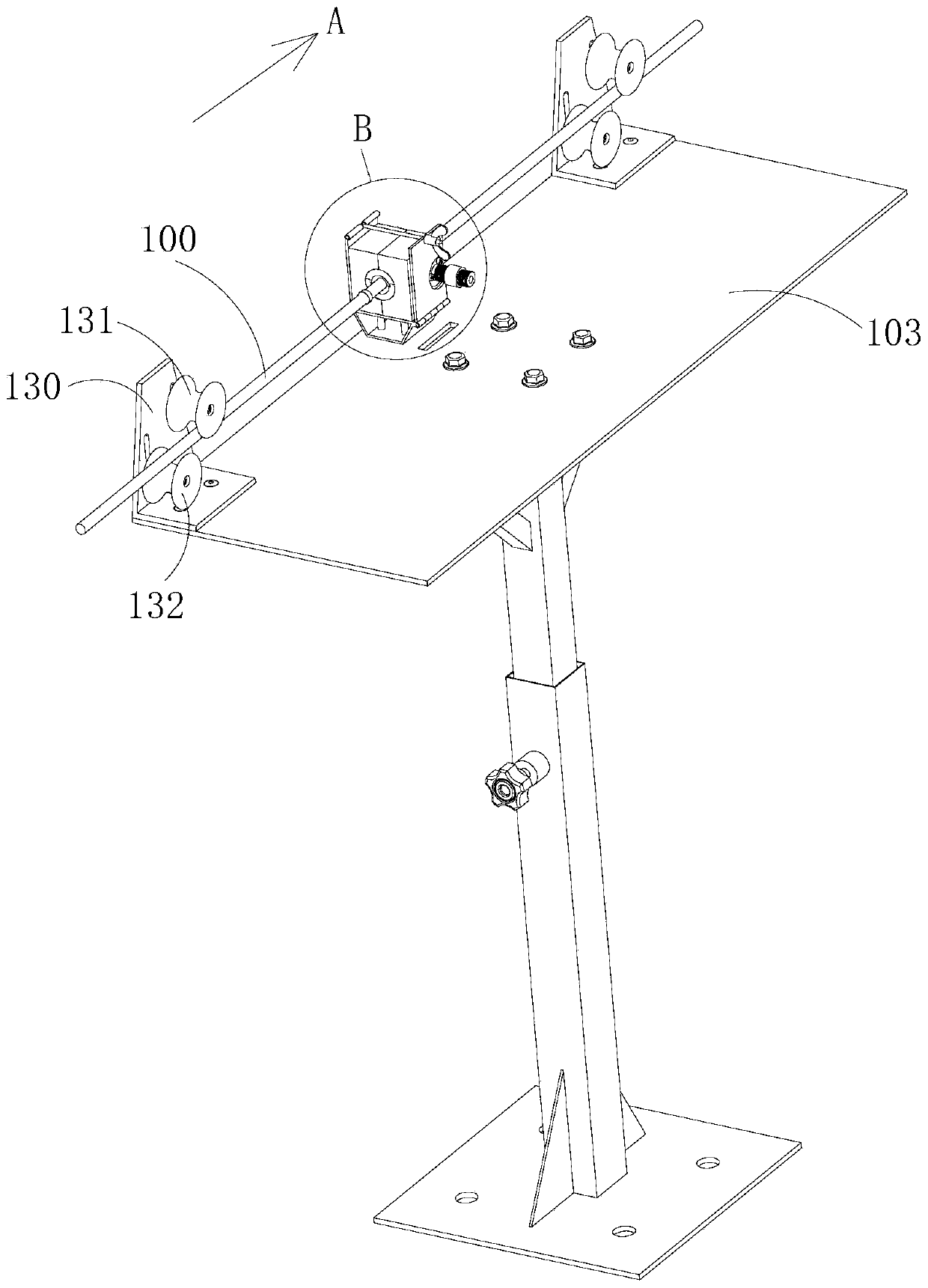 Cable block detection device