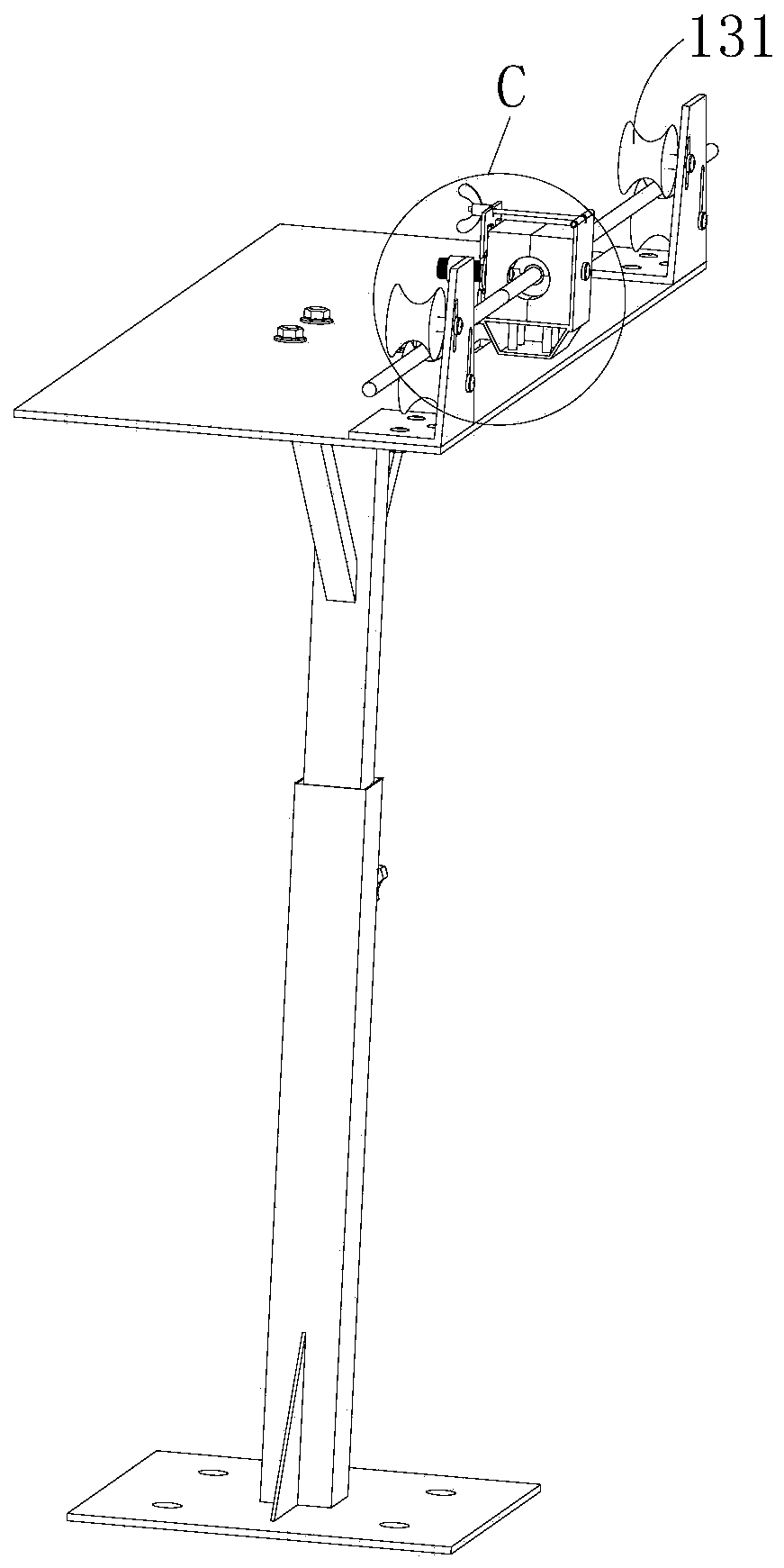 Cable block detection device